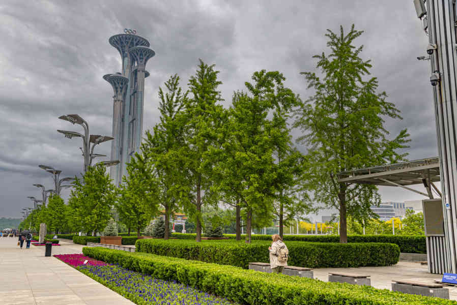 China - Beijing 145 - Parque Olímpico - Torre Olímpica o torre de observación del Parque Olímpico.jpg